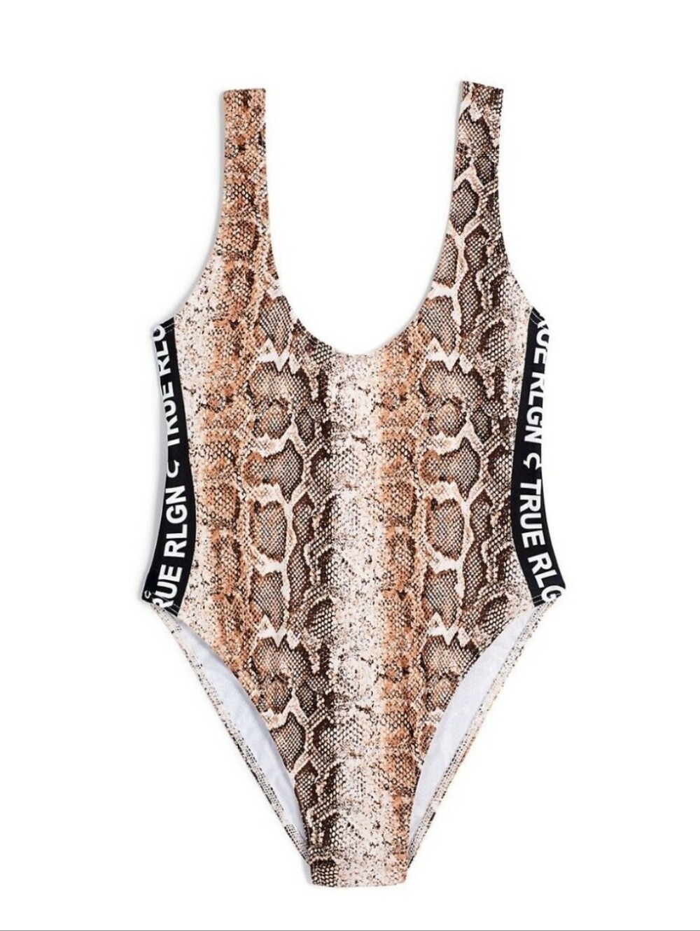 True Religion Python Bodysuit Nwt